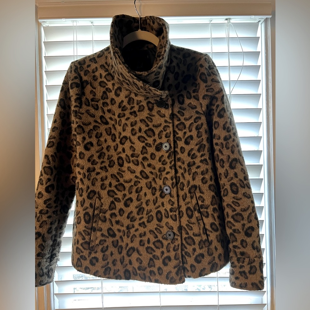 Animal print jacket